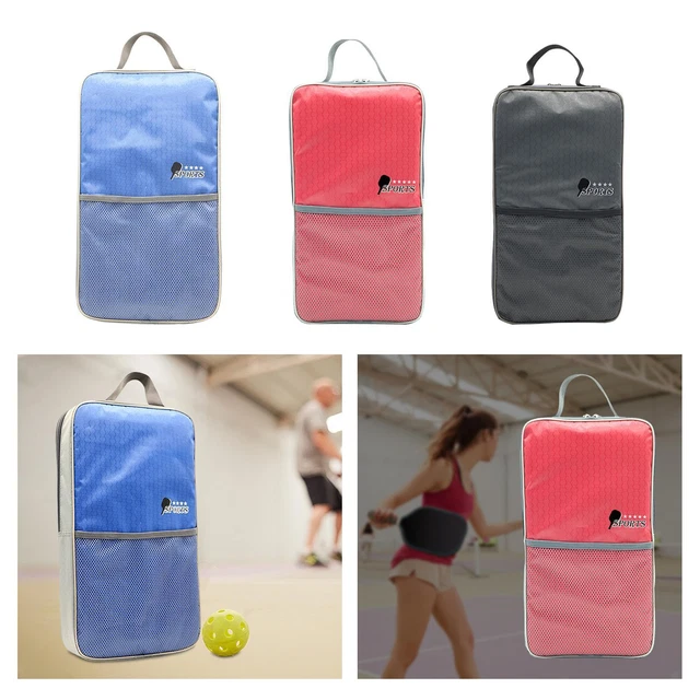 Harayaa Housse Raquette Pickleball - Néoprène SBR 30x20x2 Cm, Imperméable, Protection Anti-Chocs - Avec Fermeture Éclair - Transport Facile