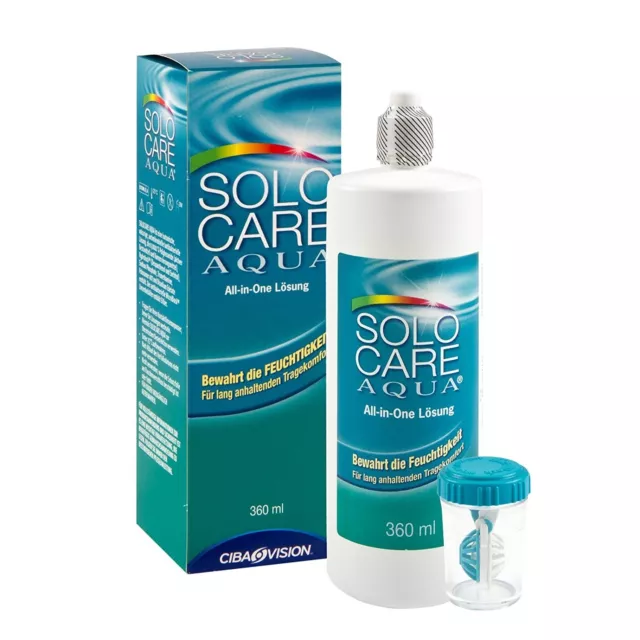 Solo Care Aqua 360ML All-in-One Lösung von Menicon