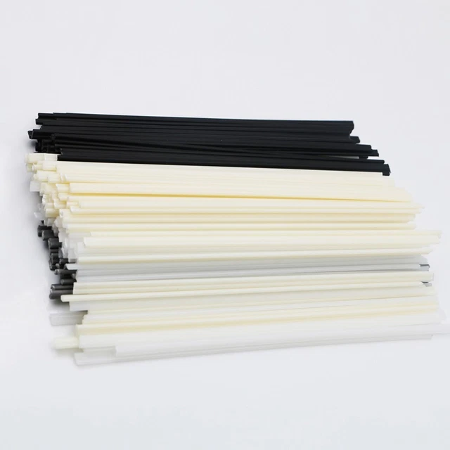 20/50X PVC ABS PP PE Flat Double Stranded Plastic Welding Rod Bumper Repair Tool