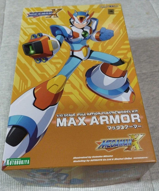 Rockman X Mega Man X Kotobukiya Max Armor 1/12 JAPAN LIMITED NEW