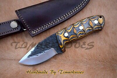 Custom Hand Made 11 Inch 1095 Steel Hunting Camping Bushcraft Knife With Sheath