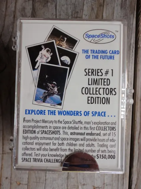 1990 SPACE SHOTS Series 1 NASA Trading Card Set (1-110) Sealed From a Fresh Case