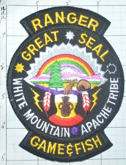 Arizona, White Mountain Apache Tribe Ranger Game & Fish Tribal Police Patch
