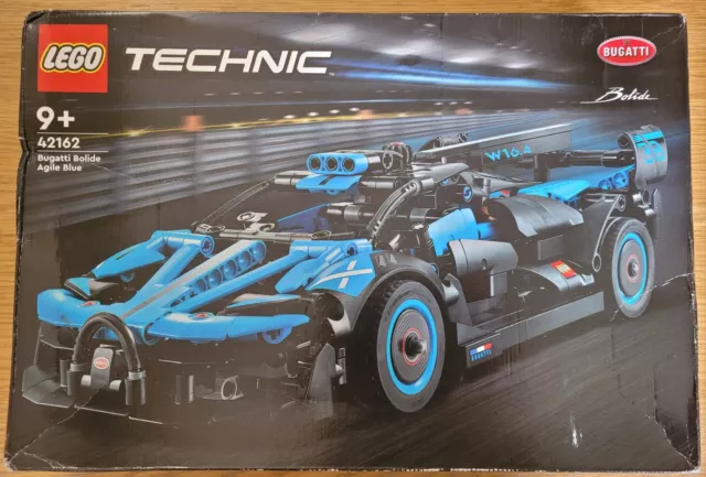 LEGO Technic 42162 Bugatti Bolide Agile Blue Car Model Set Brand New Sealed