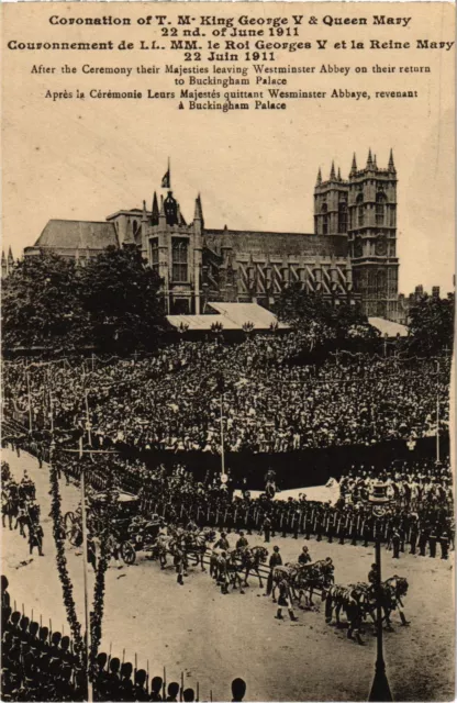 CPA AK Coronation of King George V and Queen Mary BRITISH ROYALTY (1217754)