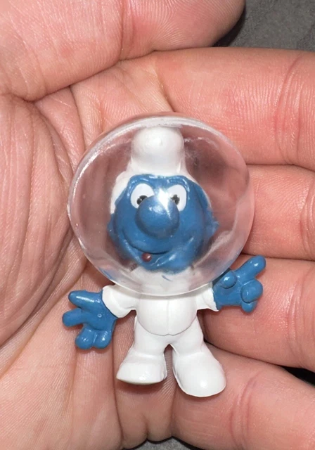 Figurine Schtroumpf Cosmonaute 2018 - PEYO McDonald's - N5835