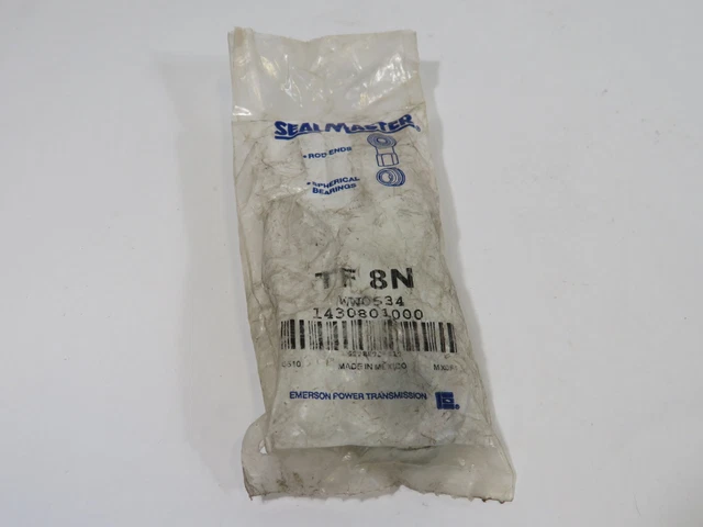 Sealmaster TF-8N Female Rod End Bearing 1/2" Bore 1/2-20 Thread ! NWB !