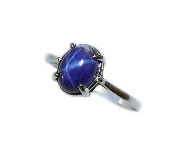 19thC Antique 2½ct Star Sapphire Ring Ancient Rome Persia Sorcery Oracle Prophet 3
