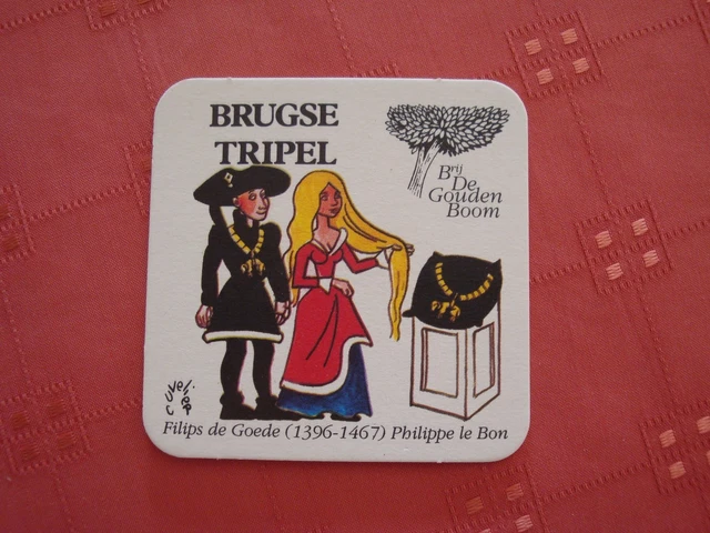 Sous Bock Biere Brugse Tripel Bierdeckel Filips Goede