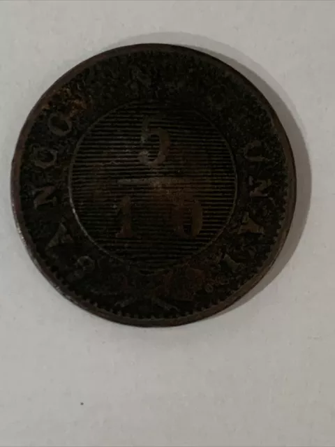 Argentina Buenos Aires 1828 5/10 Real Argentine Provinces World Coin 5.23.6