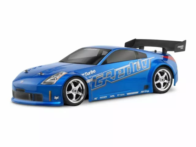 HPI Nissan 350Z Greedy Twin Turbo Body (200mm) (HP17518)