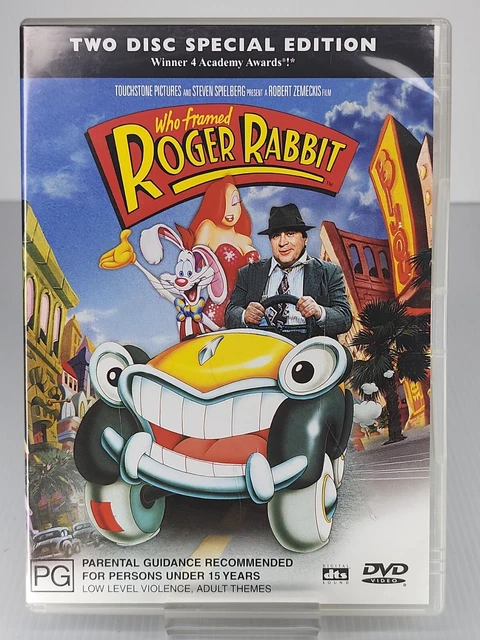 WHO FRAMED ROGER Rabbit DVD Bob Hoskins, Christopher Lloyd, Joanna ...