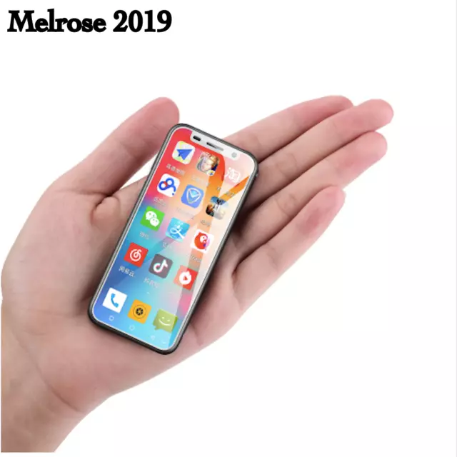 Smallest 4G Smartphone Melrose 2019 Super Mini 1GB 8GB Android8.1 Small Phone