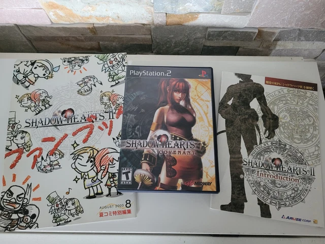 Shadow Hearts 2 Covenant PS2 PlayStation 2 US NTSC-U/C + Bonus Guide / Manga Jap