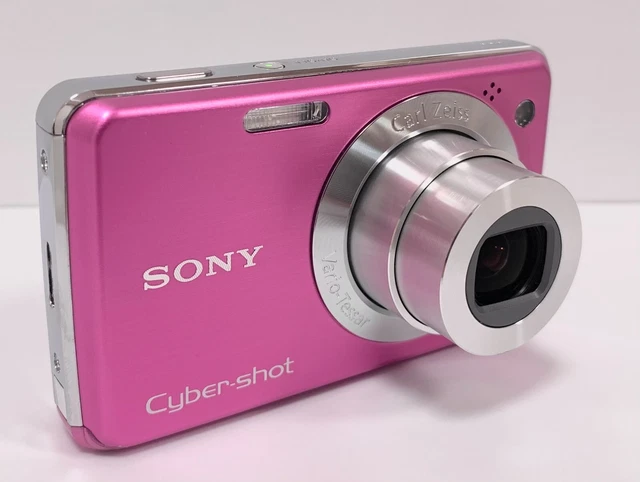 [Near Mint] SONY Digital Camera Pink Cyber-Shot DSC-W220 4.0x zoom w/ 4GB
