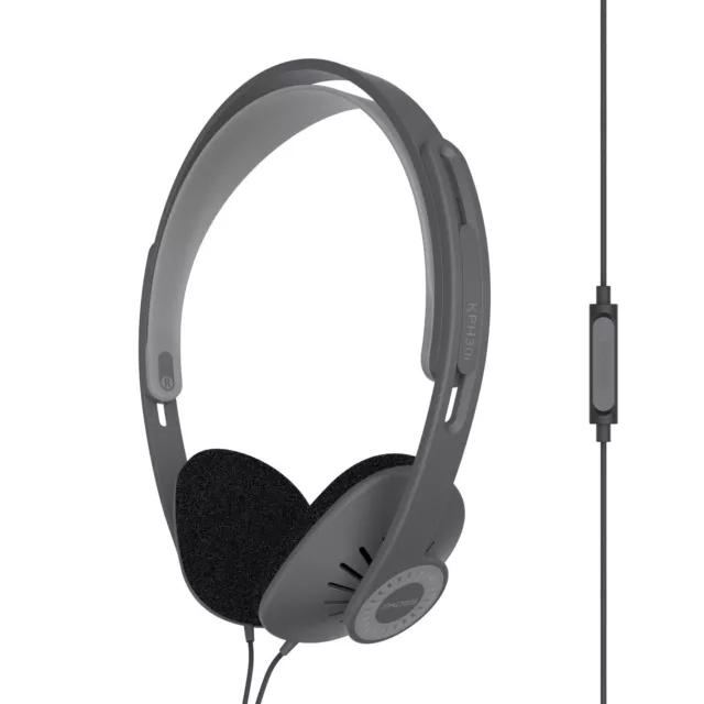 Auriculares con Cable y Micrófono, Cascos de Diadema Abiertos, Headphones On Ear