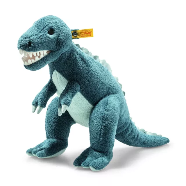 Peluche Tyranosaure 35CM Thaisen Azul Patito & Turquesa -steiff Friends 067129