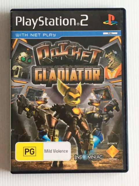 Sony Playstation 2 PS2 - Ratchet & Clank - Black Label USED no manual