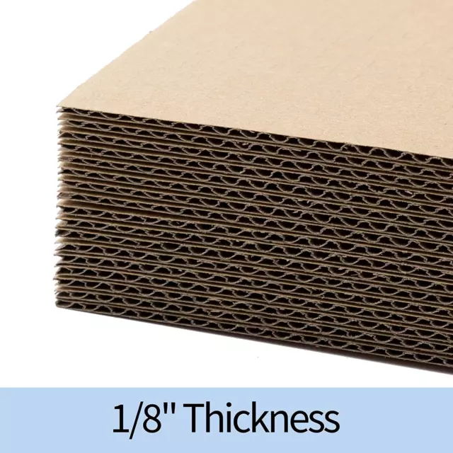 Cardboard Sheets Corrugated Various Sizes, Flat Packaging Pads