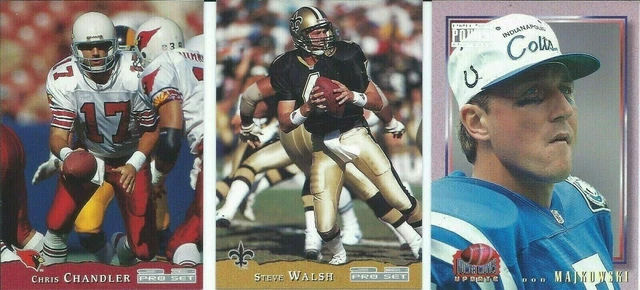 1992-94 Nfl Football 16-Card Lot*Jim Kelly*Chris Doleman*William Perry*Rob Moore