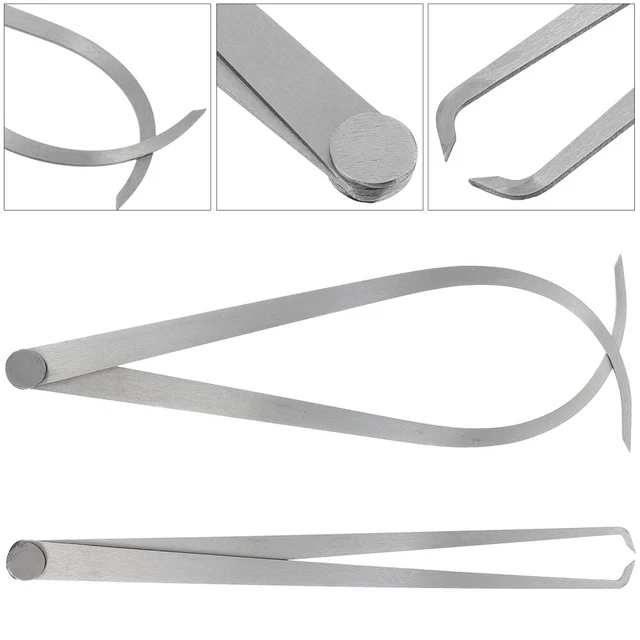 2 Pcs Workshop Measuring Tool Caliper Ceramics Tools Straight Legs