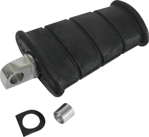 HARDDRIVE Kicker Pedals Black w/Chrome Swivel 30-737 820-53000
