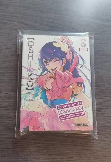 Oshi No Ko 8 Variant edizione Deluxe con Illustration Book + Oshi no Ko  Variant 6 Francese 