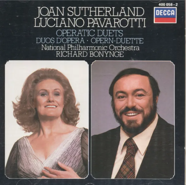 Joan Sutherland, Luciano Pavorotti, Richard Bonynge, National Philharmon CD