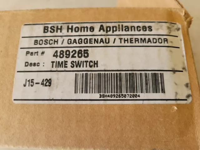 489265 Thermador oven clock used, working condition.