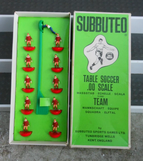 Subbuteo Dundee Heavyweight - Équipe Poids Lourd Vintage - Réf 44