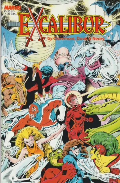 Excalibur Special Edition (1987) - by Chris Claremont and Alan Davis - VF+