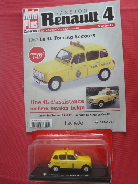 Modellino Scala 1/43 Renault 4L, Edizione Speciale Belga 'Shopping' Del 1982. Prodotto Da Ixo Per Jumajo. - Foto 3