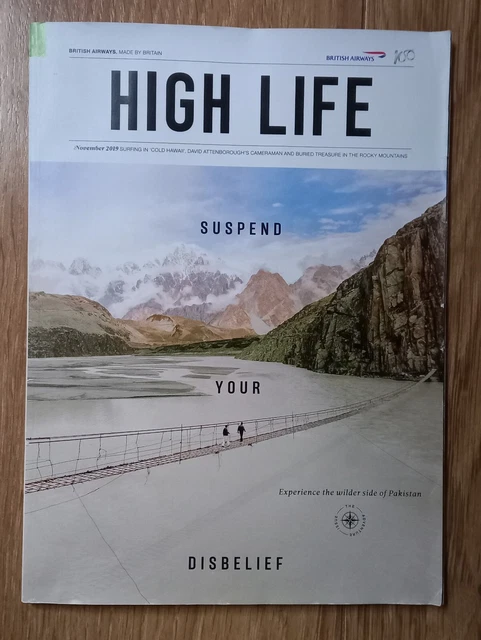 BRITISH AIRWAYS UK High Life Airline Inflight Magazine 11 2019 0 BRITISH AIRWAYS UK High Life Airline Inflight Magazine 11 2019 0