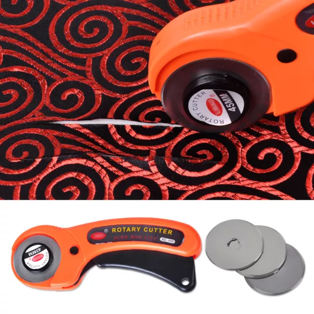 45mm Rotary Cutter10 Cutting Blade pour OLFA Fabric Quilt Sewing Craft Tool rt