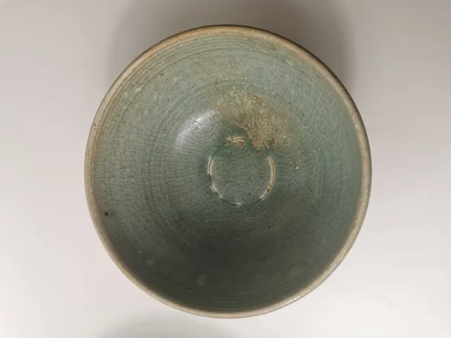 15-16th century Ming dynasty Annamese Large celadon porcelain bowl #5