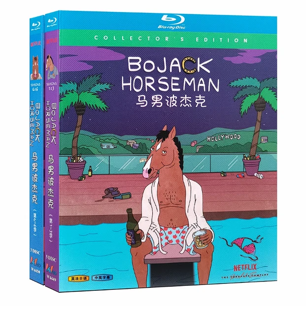 BOJACK HORSEMAN SEASON 16 BluRay TV Series BD 6 Disc
