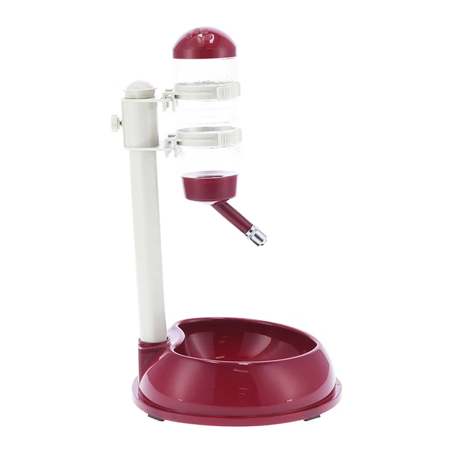 Pet Lift Drinking Fountain Food Automatic Feeding Dog Water Dispenser For Ca Gof