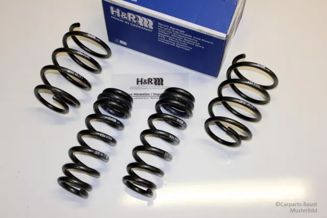 H&R Tieferlegung Federn Vw T5 Multivan 2Wd 40/40Mm 29270-4 Mit Abe