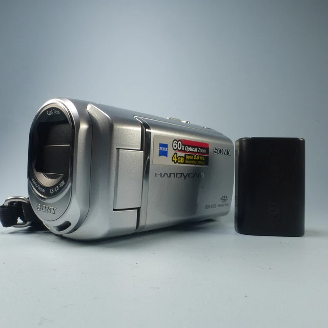 Caméscope Sony DCR-SX30E Handycam - Testé + Chargeur - Zoom Optique 60x