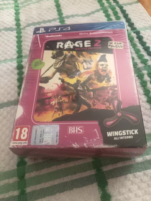 Rage 2 - Deluxe Edition PS4 Edizione Italia Nuovo Sigillato Introvabile!!!!!!!!!