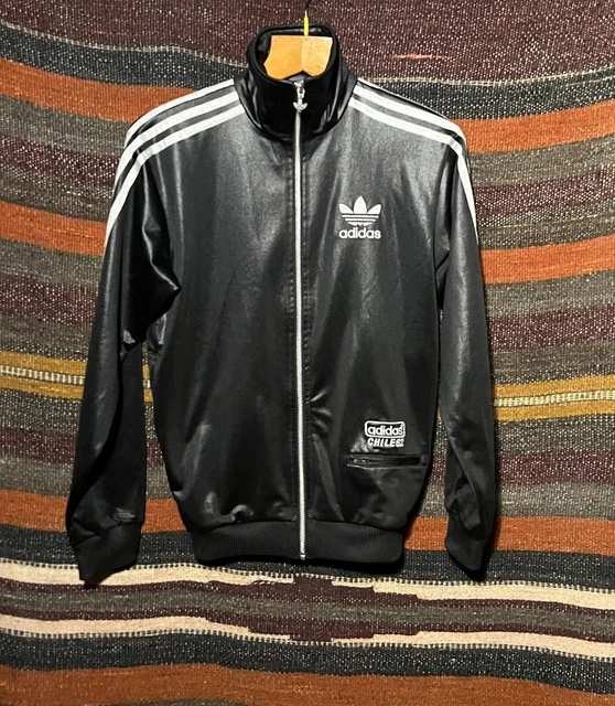FELPA TUTA ADIDAS modello Chile 62 Nero Argento Taglia XS Uomo Sweatshirt Jacket EUR 55 00 PicClick IT