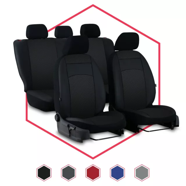 Autositzbezüge Universal Schonbezüge für Toyota Hilux VII PKW Auto 3er Set