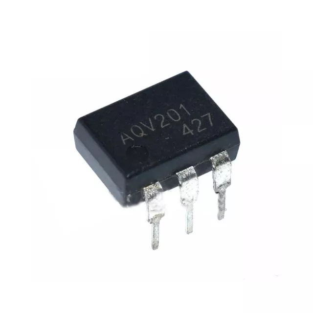 set of 5   DIP-6 HF (High Function) Type 1-Channel (Form A) Type AQV201 new