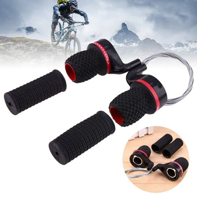 Transmission Derailleur Mountain Bike Speed Handle Gear Grip Bicycle Shifter