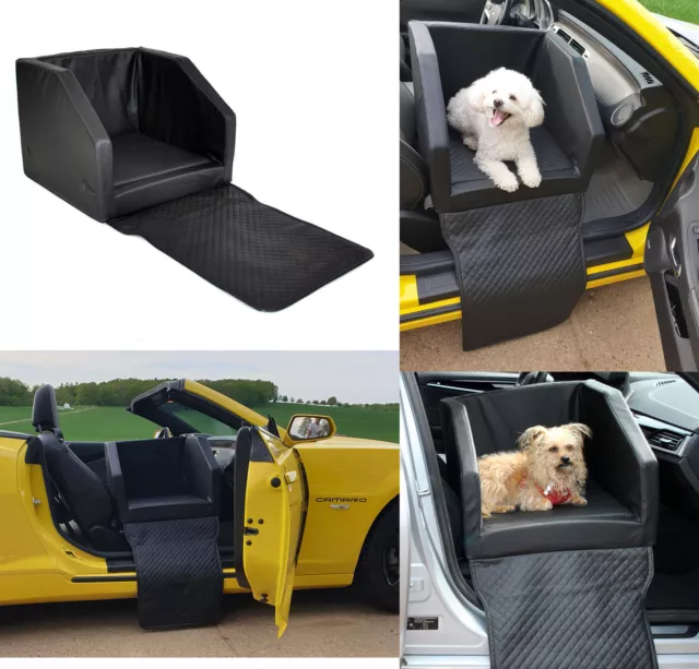 Hundeautositz Beno Hundesitz Hundebett Autokörbchen Autositz Kunst Leder