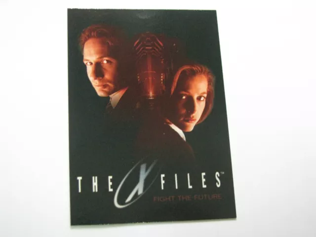 X-Files Movie Fight the Future Promo Card 20th Century Fox Topps 1998