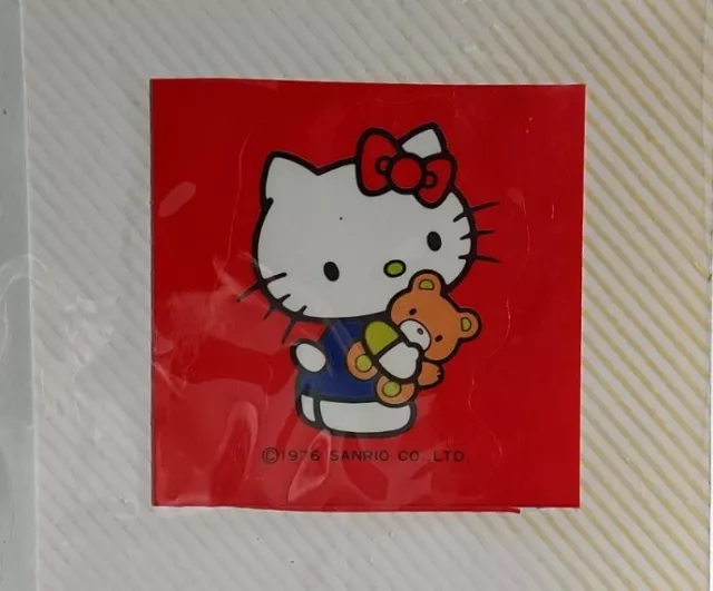 NEW Vintage Hello Kitty Coloring Book with Stickers Sanrio