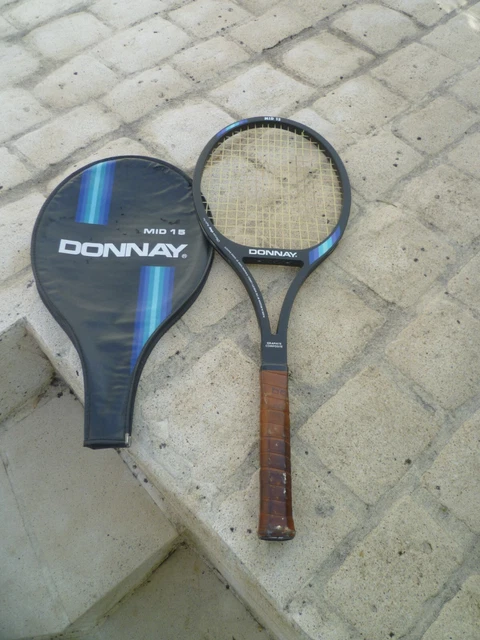 Raquette de tennis Bancroft Super Winner vintage avec housse