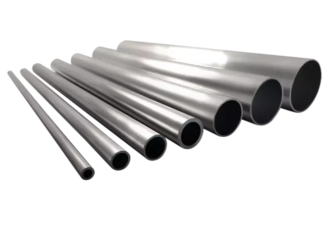 Aluminium Round Tube 2 1/4" 2 1/2" 2 3/4" 16swg 10swg 1.5mm 3mm wall thickness