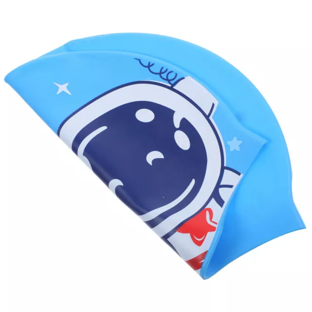 Bonnet De Bain Pour Enfants Chapeau Silicone - Élastique Natation Languette